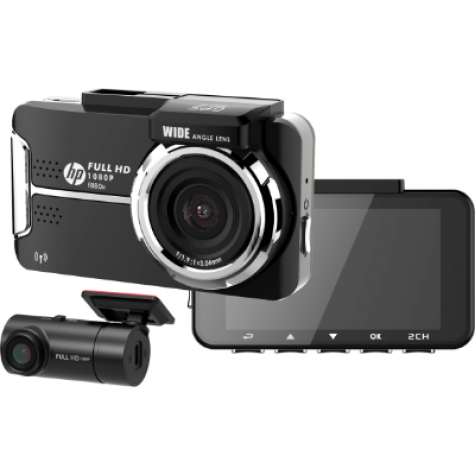 HP f880x +RC3U (2CH) SONY Starvis WIFI 1080P Car Camcorder